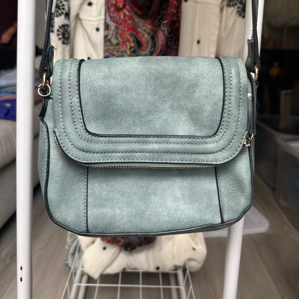 Blue Boho Crossbody